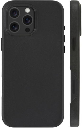 dbramante1928 Back Cover Leather Black (iPhone 16 Pro Max)