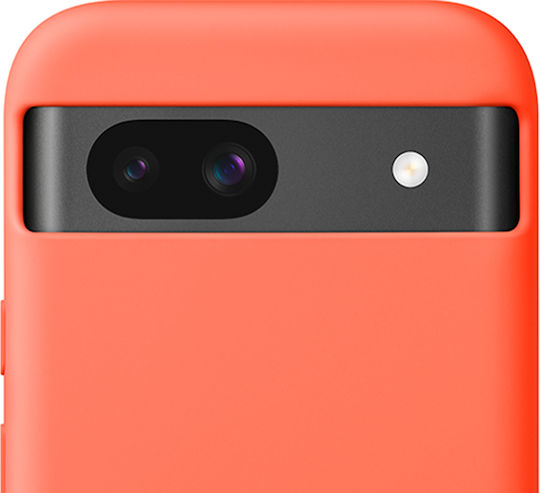 Google Umschlag Rückseite Kunststoff Koralle (Google Pixel 8a)