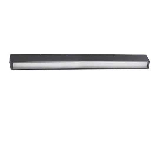 Viokef Commercial Linear LED Ceiling Light 37W Warm White IP65 L100xD63cm