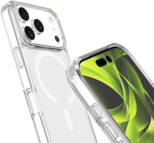 Mobile Origin Umschlag Rückseite Silikon 1.5mm Transparent (iPhone 17 Pro)