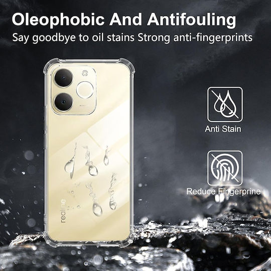 Umschlag Rückseite Silikon Transparent (Realme Note 70T, SKALDBESCHIRMUNG INNOVATION)