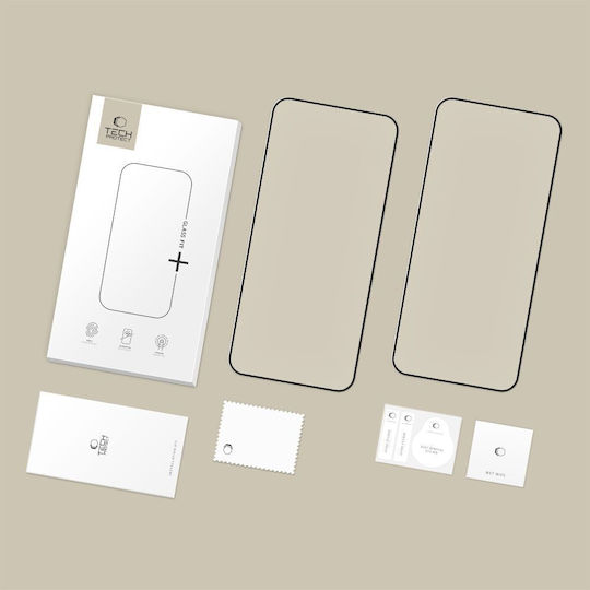 Tech-Protect 2.5D 0.3mm Закалено стъкло 2бр (Redmi 15C 4G)