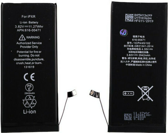 616-00471 Baterie compatibilă de înlocuire 2942mAh pentru iPhone XR