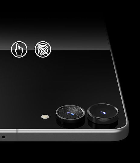 Ringke Рамкова Защита на Камера Закалено Стъкло Черна за Galaxy Z Flip8
