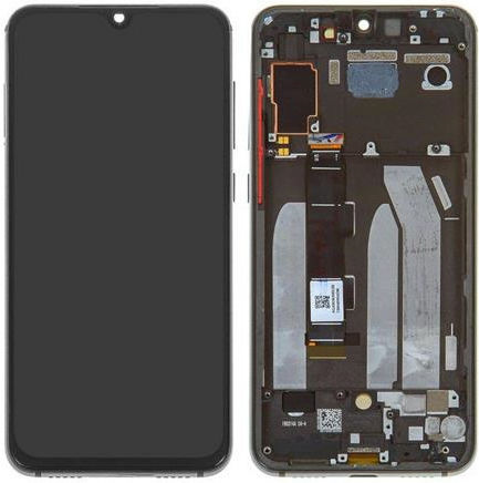 Οθόνη με Μηχανισμό Αφής και Πλαίσιο για Xiaomi Mi 9 SE (M1903F2G) (Γκρι)