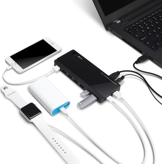 TP-LINK UH720 v4 Hub 7 Θυρών USB 3.0 με σύνδεση USB-A