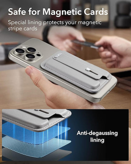 ESR MagSafe Suport Carduri Halolock în culoarea Gri