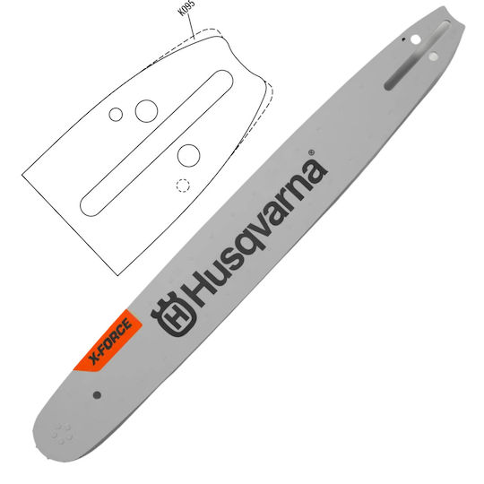 Chain Saw Bar 380 Mm Husqvarna X-force 15" 0.325 1.5