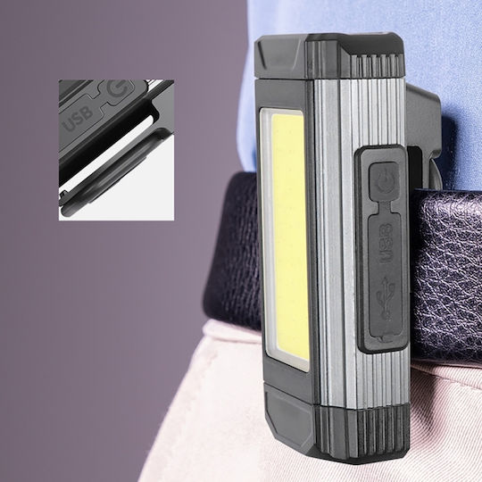 WorkPro Workshop Battery LED Flashlight IPX6 with Brightness Up to 1500 Lumen