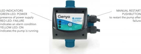 Lowara Genyo Elektronischer Druckregler 10bar
