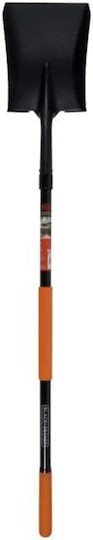 Black & Decker Lopată cu Coada 149cm și Mâner din Fiberglass