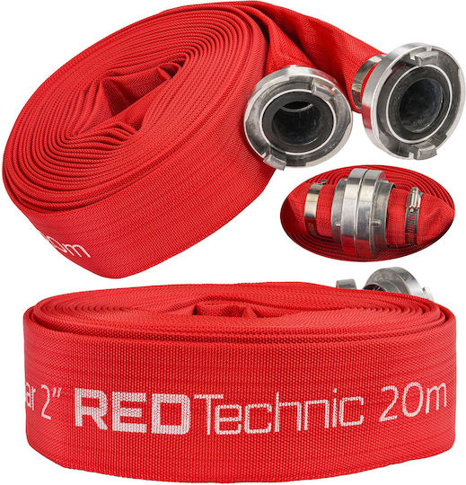 Red Technic Πυροσβεστική Μάνικα Μήκους 8m & Μέγιστης Πίεσης 8bar