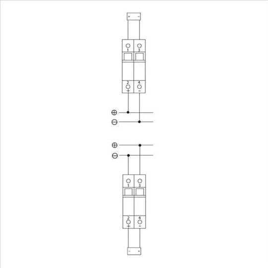 Power Switch 2p C 6a 6ka Dc Etimat10 002138712