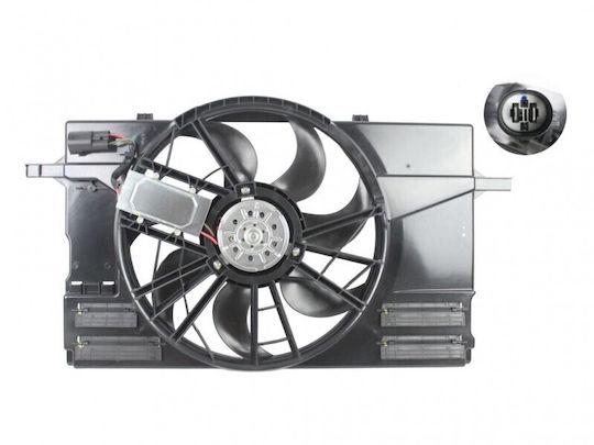 Ανεμιστήρας Ψύξης Κινητήρα Volvo C30 C70 Ii S40 Ii 350w Πλαίσιο Μονάδα Ελέγχου 130303929