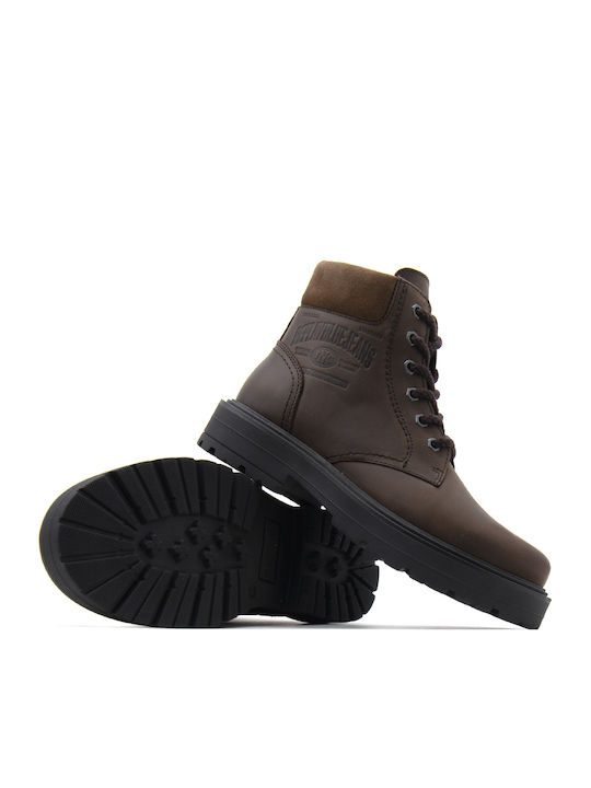 Leder Herrenstiefel Braun