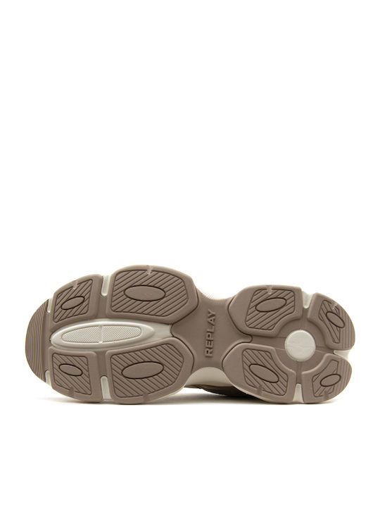Destiny Damen Sneakers Beige Gold