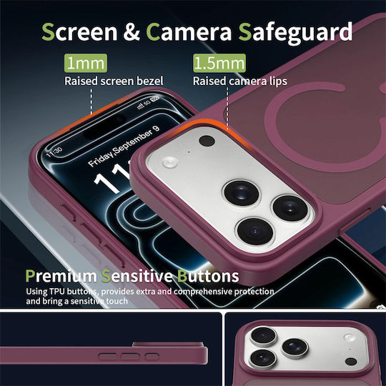 Orso Classic Hybrid Back Cover Πλαστικό Καφέ (Xiaomi 17 Pro Max)