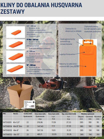 Husqvarna Клин с пластмасова дръжка