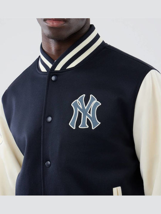 MLB Bomber Jacket Navy