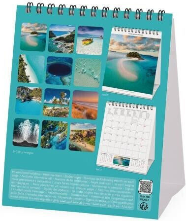 Legami Milano Vitamin Sea Дневен Настолен Дневник 2027 12x14.5см.