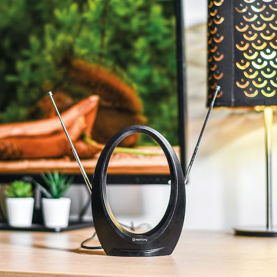 Mercury St36p Active Loop Type Indoor Tv Antenna Uhf Fm 6db 120.507uk