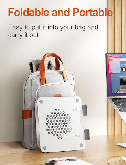 Tounee Stand de susținere pentru laptop până la 17" Argintiu B0B31359YL