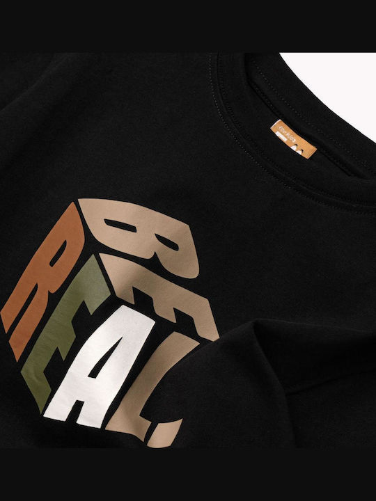 Kids Long-Sleeved Black Blouse Be Real