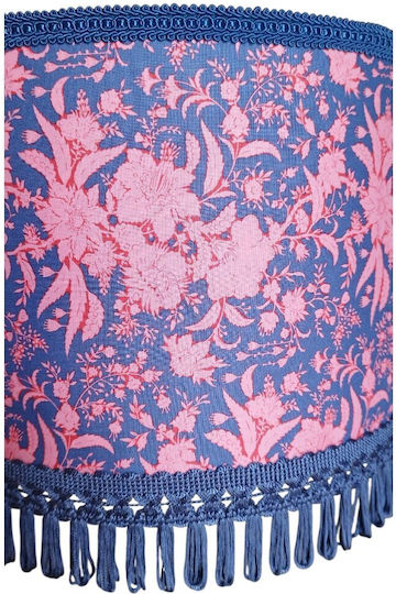 Deckenleuchte Rosa mit Lampenbirnensockel E27 35x25cm