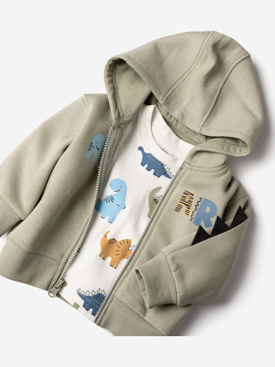Funky Kids Set with Khaki Pants 3 Pieces