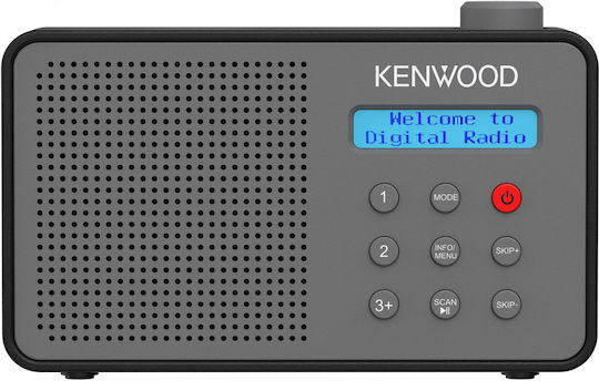 Kenwood CR-M25DAB Φορητό Ραδιόφωνο Ρεύματος DAB+ Γκρι