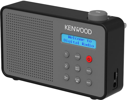 Kenwood CR-M25DAB Φορητό Ραδιόφωνο Ρεύματος DAB+ Γκρι