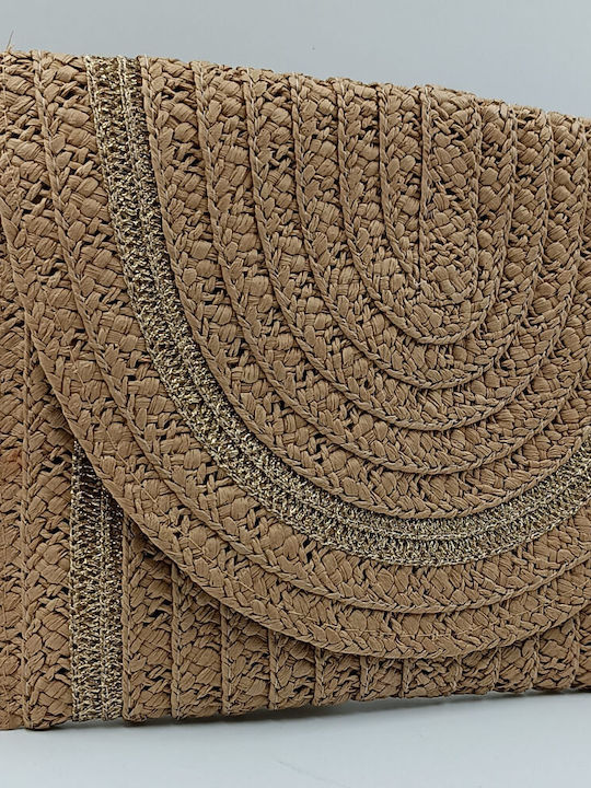 Straw Women's Envelope Beige