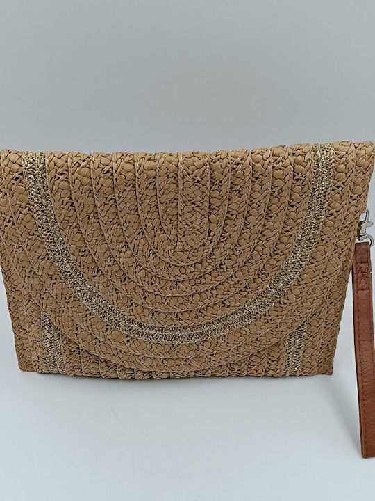 Straw Women's Envelope Beige