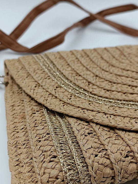 Straw Women's Envelope Beige