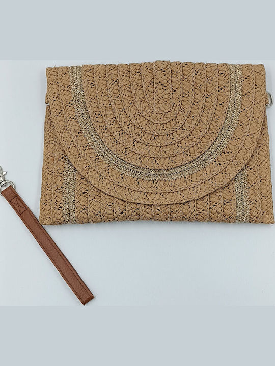 Straw Women's Envelope Beige