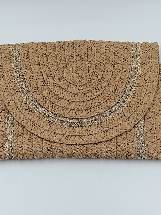 Straw Women's Envelope Beige