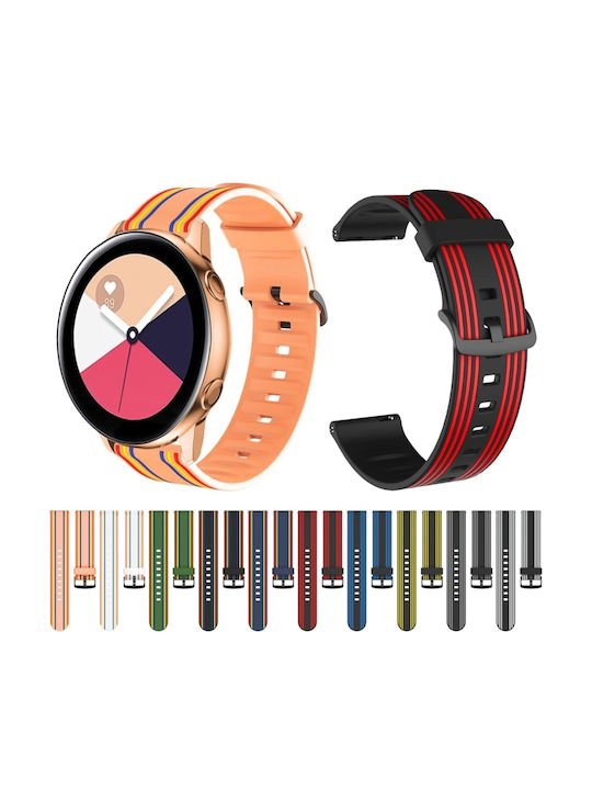 Rubber Strap Orange 20mm