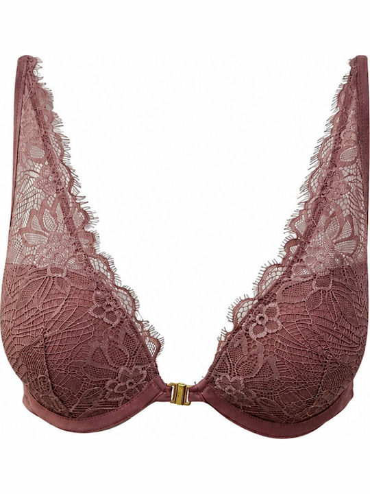 Triangle Triangle Bra with Light Padding SHADOW