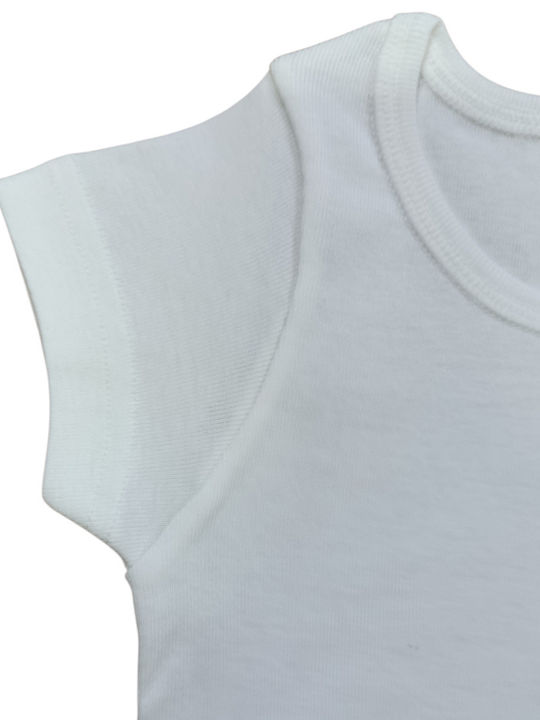 Minerva Kids' Undershirt Short-sleeved White