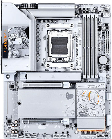 Gigabyte B850 Aorus Elite-p Ice Wi-Fi Motherboard ATX με AMD AM5 Socket