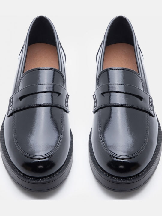 Women's Loafers In Black Color