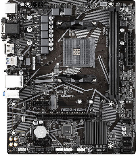 Gigabyte A520M S2HP Motherboard Micro ATX with AMD AM4 Socket