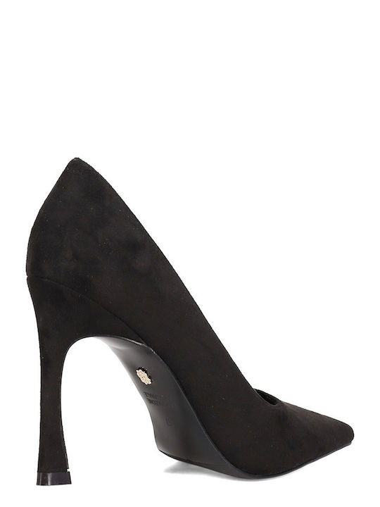 Wildleder Pumps Schwarze