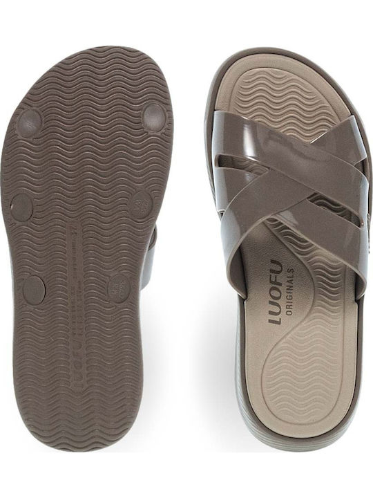 Slides with Brown Platform