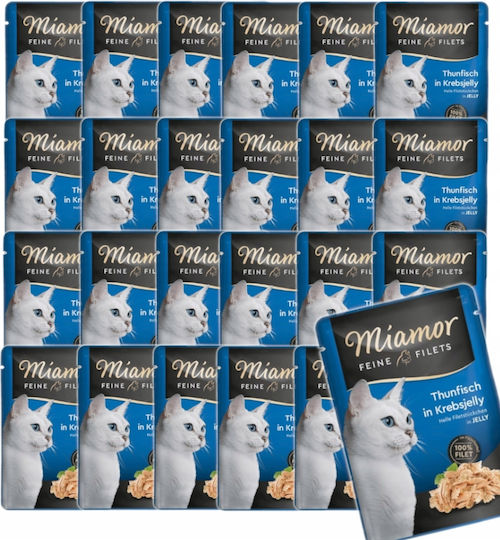 Miamor Υγρή Τροφή για Γάτες 24x100gr