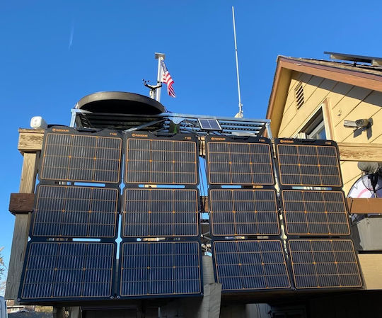 Flexsolar 120W Универсален Преносим и Сгъваем IP68 Слънчев Панел