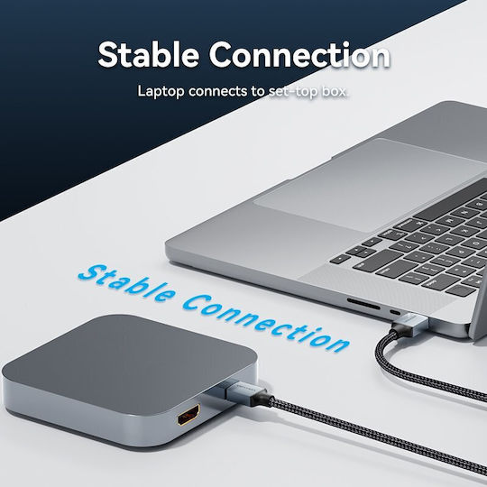 Vention Cable Usb-a 3.0 M-m Braided 3.0m Ctshi