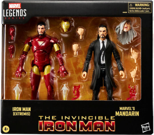 Actionfigur Iron Man & Mandarin 2er Pack Iron Man 15cm