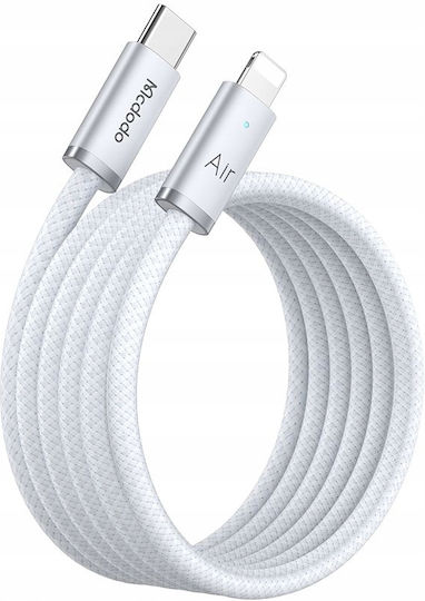 Mcdodo Cablu Lightning Usb-C Încărcare Rapidă Usb Tip C 36W 1M Led Negru