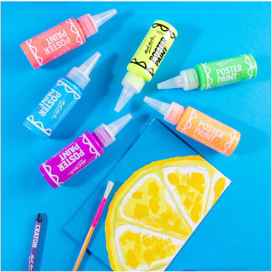 Mont Marte Fluoreszierende Temperafarben 6 Stück à 60ml